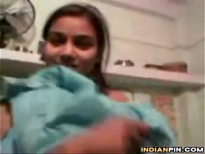 Indian Teen Doll Teasing Her Naked Body